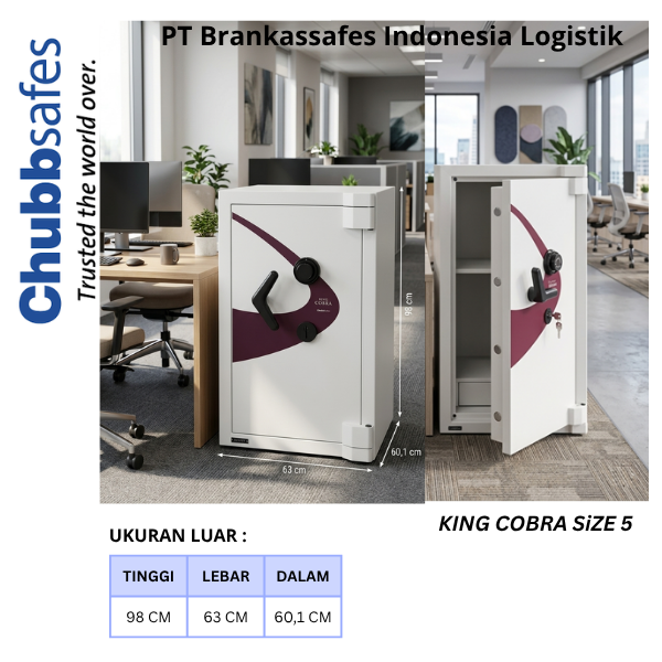 Jual Brankas Chubbsafes King Cobra Size 5 - Image 2
