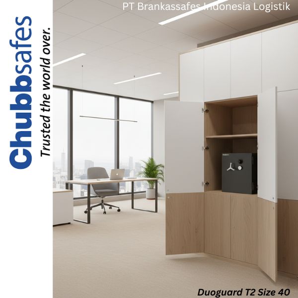 Jual Brankas Chubbsafes Duo Guard Grade 1 T2 M Size 40 - Image 4