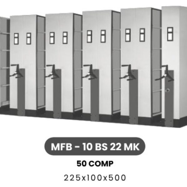 Mobile File - Mekanik System MFB - 10 BS 22 MK 225 x 100 x 500 - 50 COMP