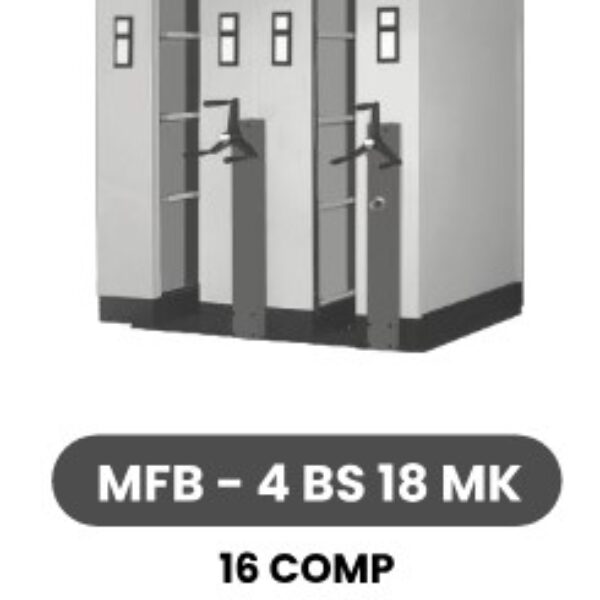 Mobile File - Mekanik System MFB - 4 BS 18 MK 185 x 100 x 250 16 COMP