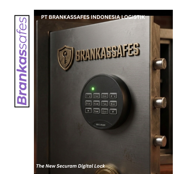 Kunci Digital Securam Entry Pad Hitam