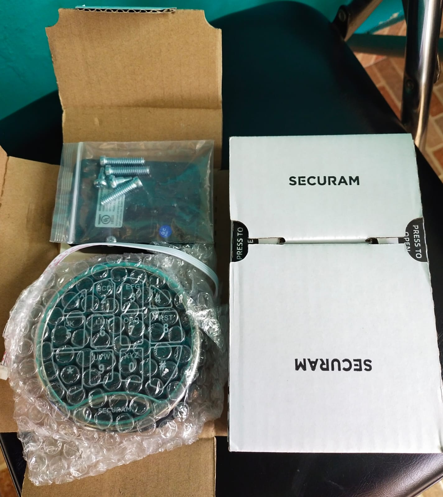 Kunci Digital Securam SwingBolt Chrome - Image 4